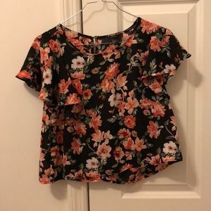 Forever 21 floral shirt